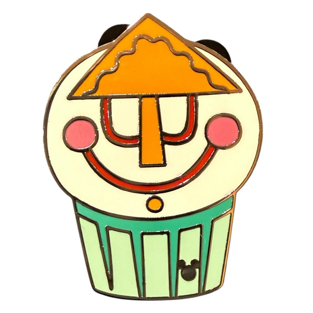Disneyland It's a Small World Cupcake Hidden Mickey Disney 2025 Pin Wave B New‎